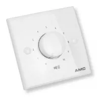 AMC VC 60R Аттенюатор с реле 10-шаговый + Выкл., 60Вт/100В, 24шт. в коробке: 40х30х18см.
