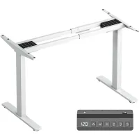 Onkron CDF222E-W - Моторизированное подстолье с регулировкой по высоте, белое