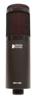 GES-100U студийный конденсаторный USB-микрофон, кардиоидная характеристика, 20 Гц – 20 кГц, чувств. -42 дБ ±2 дБ, макс. SPL 125 дБ, в комплекте кейс, тренога, кабель USB, держатель, Dreamsound