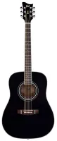 LTD XTONE D-5 BLK - Акустическая гитара, корпус dreadnought красное дерево с верхом из ели, , цвет черный