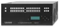 Lightware mx-fr17, шасси модульного матричного коммутатора 17x17; 4x20 lcd дисплей и кнопки управления на передней панели; управление по rs-232, usb и ip.