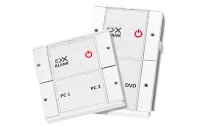Панель управления BIAMP [Impera Oscar 4DKW] , кнопочная 4-button control pad with Ethernet, DK, white