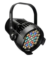 ETC D40 Studio HD Fixture, Black CE Прожектор светодиодный Studio HD,  Светодиодный массив 7 цветов, 17 (25) град. (40 LED 2.5 Вт), DMX-512RDM (5-pin XLR).