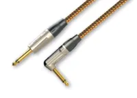 ROXTONE TGJJ310-8/5 Кабель инструментальный, красно-черный, кабель GC050,∮6.5mm, разъемы 2x6,3 mono Jack, длинна 5м