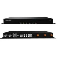 COLORLIGHT С4  (MediaPlayer) Медиаплеер для управления LED-экраном. Макс. емкость управляемых пикселей: 650 тыс. пикс. Макс. возможные размеры изображения по горизонтали 4096 пикс. и вертикали  1536 пикс. Двойной порт USB2.0 для конфигурирования управлени