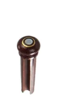 String pin Acura GP-T5 - Rosewood acoustic guitar string pin with Parisian eye, per piece
