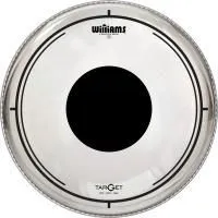DT2-7MIL-12K Target Dot Series Clear Пластик для малого и том-барабана 12", прозрачный, Williams