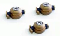 Piston guides Stomvi Dynasound 112081A - Nickel silver piston guides for resonance and timbre adjustment for trumpet in C. 3 pieces included