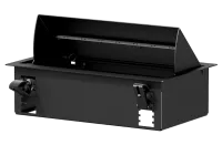 Caymon CASY028/B Модульное настольное/настенное шасси, которое может быть оснащено 8 модулями серии CASY. Крышка с углом подъема 45°. Цвет черный (RAL9004).