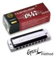 16301PTBB 1847 Silver PT Bb Губная гармошка, Seydel Sohne