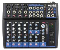 Gemini GEM-12USB - 12-ти канальный микшер с Bluetooth