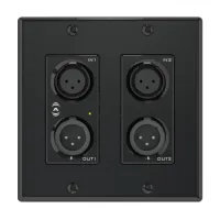 unDX2IO+ / Настенная панель 4x2 интерфейс ввода/вывода , AES67 / ATTERO TECH