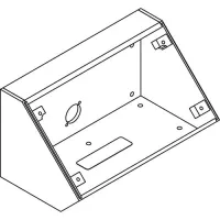 Atlas IED IEDA528HBBDT- Угловой настольный корпус для установки микрофонной станции IEDA528HFM системы GLOBALCOM