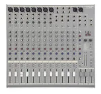 MDR 1688 (VIT) микшерный пульт 8 моно входов с инсертами+4 стерео входа, 2AUX посыла, 60 мм фейдеры, процессор DSP с 256 пресетов, 405x425x65мм,вес 5,85 кг, SAMSON Витринный образец