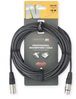 STAGG NMC10R - Кабель микрофонный,10м, XLRF-XLRM, соединители REAN