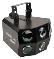 STAGE4 BEAMBANK 6-24XA Прибор световых эффектов, источник света 24*3W LED (6R+6G+6B+6A), DMX-512 – 4 кан., строб, диммер, Master-slave/Auto/Sound, мощность 75 Вт., 260*280*220 mm, 2.9 kg.