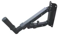 LK Electronic SS028 настенный кронштейн для акустических систем, стальной, высота 250 мм, глубина 350-500 мм, допустимая нагрузка 35 кг, цвет черный