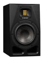 ADAM Audio A7V - Активный 2-х полосный аудио монитор ближнего поля, ленточный X-ART ВЧ, 7" MLM НЧ, АЦП 24 бит/96 кГц, диапазон частот 40-45000 Гц, SPL 105 дБ, ВЧ усилитель 15 Вт, НЧ усилитель 90 Вт, входы: XLR, RCA, Ethernet порт RJ45