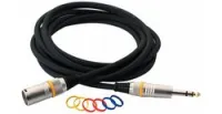 Rockcable rcl30386 d6 m ba  кабель xlr(m)-стерео джек 1/4, балансный, 6 метров.