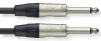 STAGG NGC1,5R - профессиональный гитарный шнур jack-jack с разъемами типа NEUTRIK, длина 1,5 метра, черного цвета. Высочайшее качество, крайне низкий уровень помех.