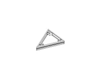 ИМЛАЙТ Платформа Пл110\18 треугольник 45гр - 1х1м (HEXA Black) Платформа треугольная, высота 110мм, фанера 18мм (HEXA), допустимая нагрузка 750 кг/кв.м (цвет фанеры может отличаться оттенком, что не является нарушением)