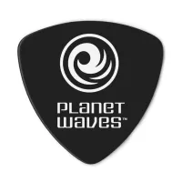 PLANET WAVES 2CBK2-10 Black Celluloid - Медиаторы, целлулоид, черные, тонкие, широкие