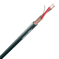 Eurocable CVS LK02N3P - Симметричный аудиокабель OD 3,7 мм, сечение 2х0.22мм.кв./24AWG, экран графитовый, изоляция ПВХ TM2, чёрный