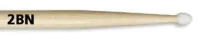 VIC FIRTH 2BN - барабанные палки, орех с нейлоновым наконечником, длина 16 1/4", диаметр 0,565", серия American Classic Hickory