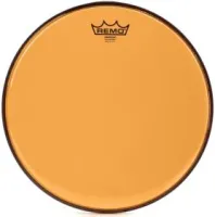 REMO BE-0313-CT-OG Emperor® Colortone™ Orange Drumhead, 13' цветной двухслойный прозрачный пластик, оранжевый
