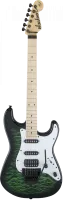 JACKSON X SERIES ADRIAN SMITH SAN DIMAS SDXQ TRANS GREEN электрогитара именная ADRIAN SMITH SAN DIMAS, цвет зеленый