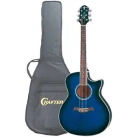 Гитара электроакустическая шестиструнная CRAFTER GCL 80 MS  Чехол