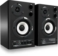 BEHRINGER MS20 2-полосная мониторная система (пара 3,6' мониторов), 2 х 10 Вт, цифровой и 2 аналоговых стереовхода