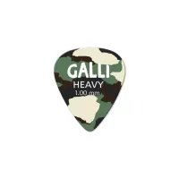 GALLI STRINGS C8H - медиатор, целлулоид, цвет камуфляж, толщина 1.00 мм