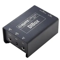 DX10 DI-box Преобразователь сигнала для гитары, директбокс, пассивный, Klotz