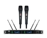 XLINE MD-968A(NEW) Радиосистема двухканальная c двумя ручными передатчиками