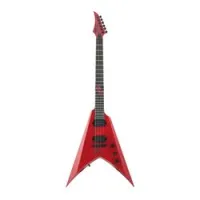 Solar guitars v2.6tbr  электрогитара, цвет красный, чехол в комплекте