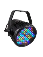 5 color LED Par
                Прожектор 5 color LED Par
Светодиодный прожектор типа PAR. Источник света 60 шт по 3 Вт (5 цветов: red,green,blue,amber,white) светодиодов. Угол раскрытия луча опционально 10°/15°/30°/45°/60°. Управление по DMX 11 каналов.