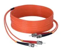 AUDAC FBS125/90 Оптоволоконный кабель с разъёмами ST/PC. Длина 90 м.