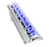 ARCTIK AM711XLET GRAZE 9Q  Архитектурный линейный LED-светильник. Световой поток 733Lm, сила света 8580 Кд. при 15 град., источник света 9 Multichip LED RGBL, управление DMX-512, RDM, оптика 15 град. ( 25°, 30°, 60°, 10x60°, 15x30°, 15x40°, 30x60°   опцио