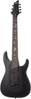 SCHECTER DAMIEN-7 MS SBK - электрогитара, 24 лада, мультимензур, корпус: махагон, гриф: клён, на болтах, накладка: палисандр, звукосниматели HH Schecter Diamond Heretic, регулировки: громкость, тон (пуш-пулл), 3х позиционный преключатель, цвет: Satin Blac