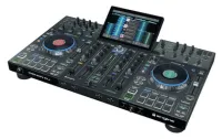 Denon Prime 4 - Полностью автономная 4-х дековая DJ система; 10" мультитач дисплей; 2 сверхчувствительных сенсорных джога с OLED-дисплеями; 14 эффектов; 4 входа USB, 1 слот для SD-карты, 2,5" отсек для дисков SATA