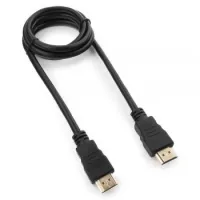 HDMI-1,8M, v1.4, 19M/19M, черный, позол.разъемы, экран, пакет- Кабель
