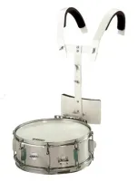 MD-122C маршевый малый барабан 14"*10" белый (палочки, корсет, крепление для корсета, ключ для настройки в комплекте)
