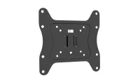 Универсальное фиксированное настенное крепление Wize [WF43F] для 10"-37" LCD телевизоров, VESA 200х200, расстояние от стены 1.9 см, до 25 кг, черн., розн. упаковка