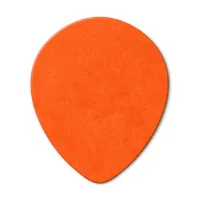 413R.60 Tortex Teardrop Медиаторы 72шт, капля, толщина 0,60мм, Dunlop