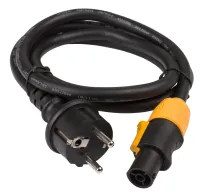 SILVER STAR EU PLUG 'SCHUKO - SAC3MX 16A' X20144 1,5m Силовой кабель с разъёмом Seetronic (3x1.5 mm2), вилка SCHUKO. Длина 1,5 м. 2270010017