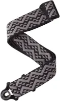 PLANET WAVES 50BAL03 AUTO LOCK STRAP гитарный ремень, нейлон, цвет Black Geometric, система крепления Auto Lock..