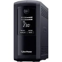 ИБП CyberPower VP1000ELCD, 1000VA/550W, L-INT, A.SIN, LCD, USB, RS232, RJ45/11, SCHUKOx4