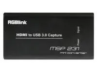 RGBLink MSP 231- Устройство захвата HDMI до 4К30, конвертер в USB 3.0 для записи на ПК