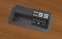 Extron NBP 1200C - Лючок Cable Cubby с сетевой кнопочной панелью
